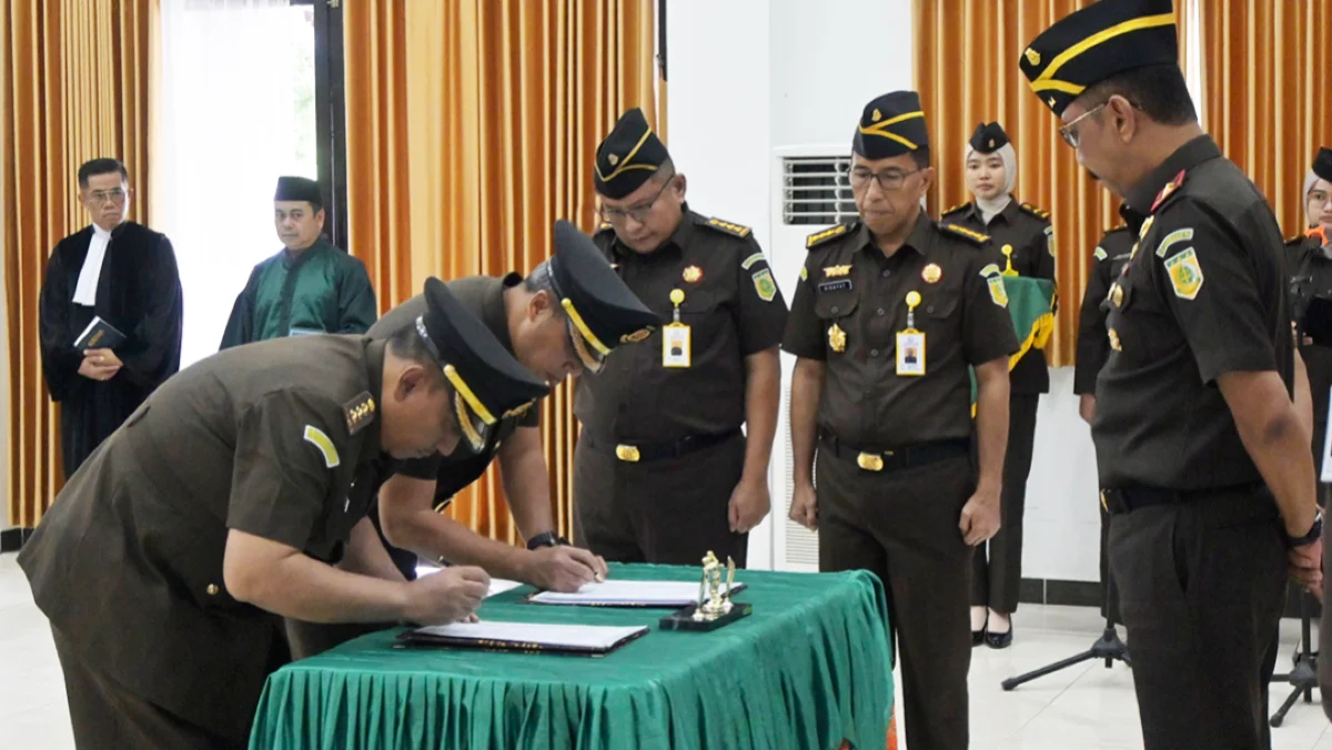 PELANTIKAN ASINTEL DAN ASPIDUM KALTARA 